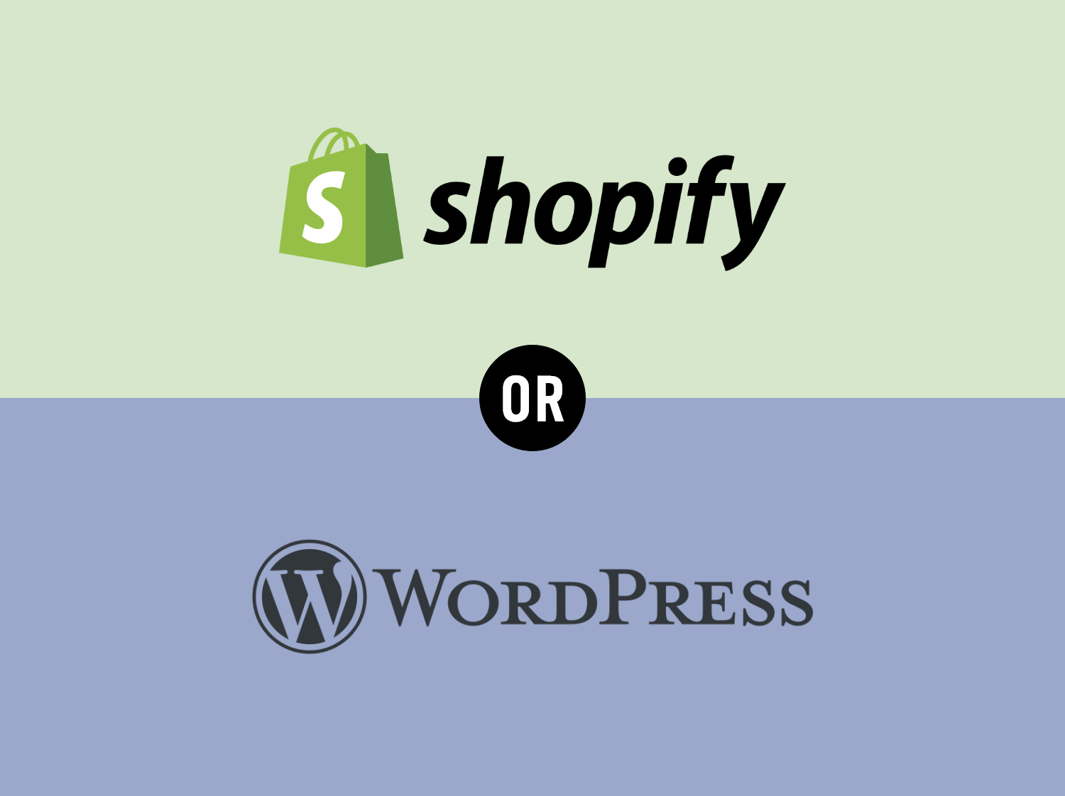 Shopify or WordPress?どっちを使えばいいの?